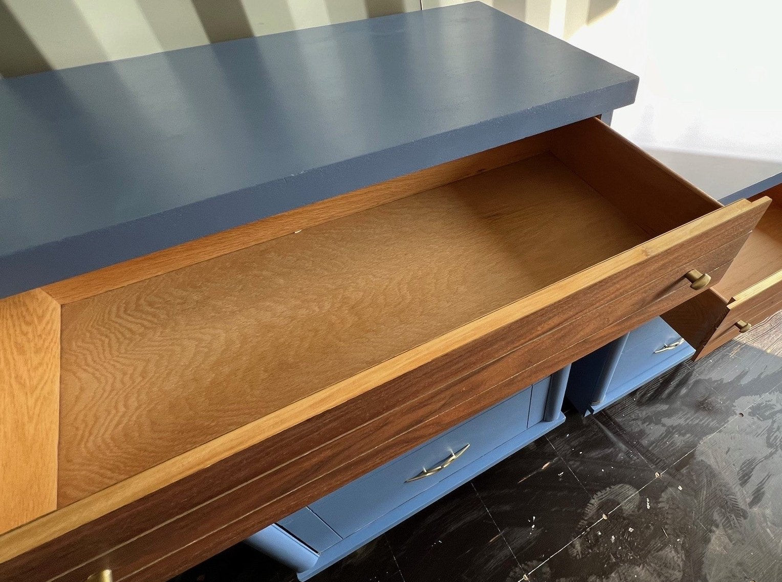 Refinished 1960's Vintage Mid-Century Modern Dresser Set