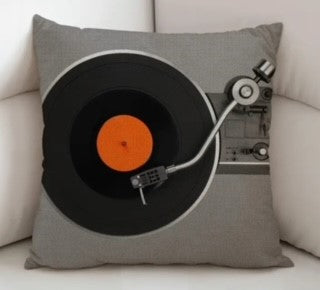18X18" Retro Designed Record Album Pillows