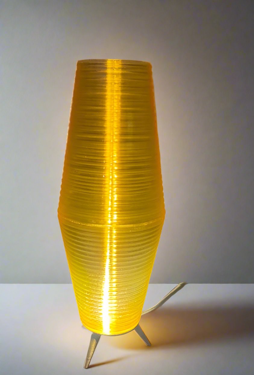 Retro Handmade Beehive Accent Table Lamp