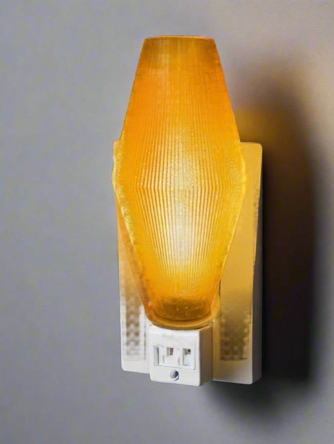 Handmade Retro Beehive LED Night Light – Mid-Century Modern Style Home Decor