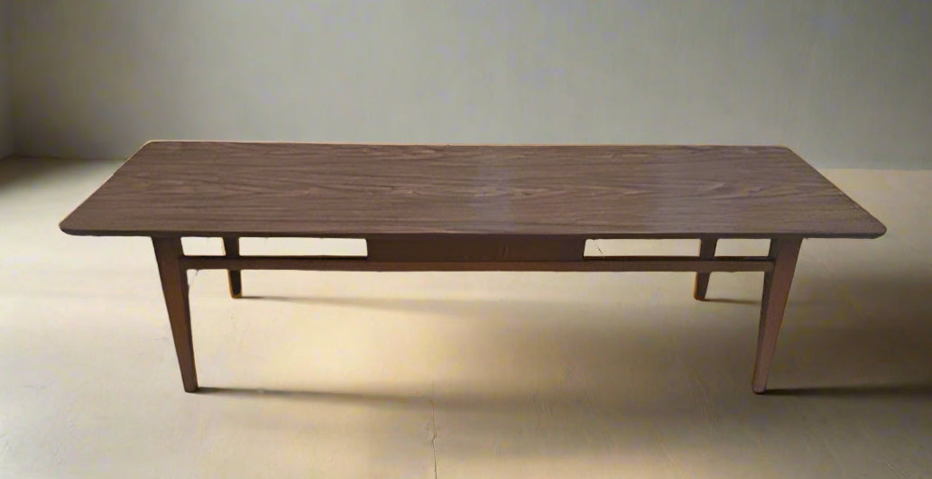 1963 Lane Mid-Century Modern Coffee Table – Walnut Laminate Top