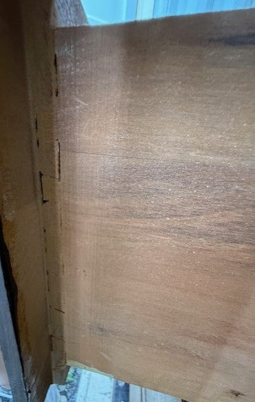 Vintage 1960s Mid-Century Modern 3-Drawer Walnut Dresser – Solid Wood, Refinished