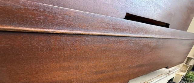Vintage 1960s Mid-Century Modern 3-Drawer Walnut Dresser – Solid Wood, Refinished